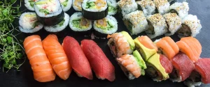 Makiroller og nigiri - Sushi buffet København